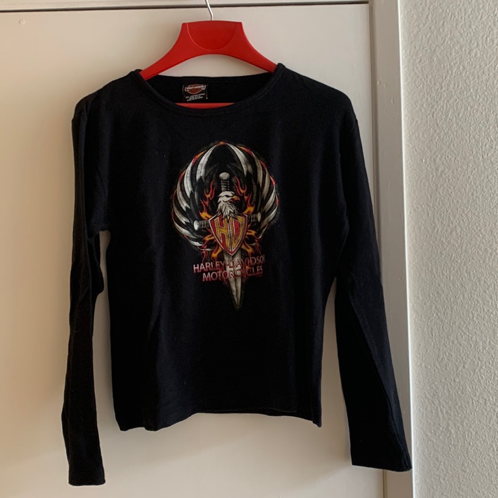 Harley Davidson Ladies Long Sleeve T Shirt
